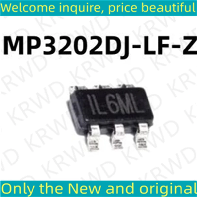 

20PCS 1L6ML New and Original Chip IC MP3202DJ-LF-Z MP3202DJ SOT23-6