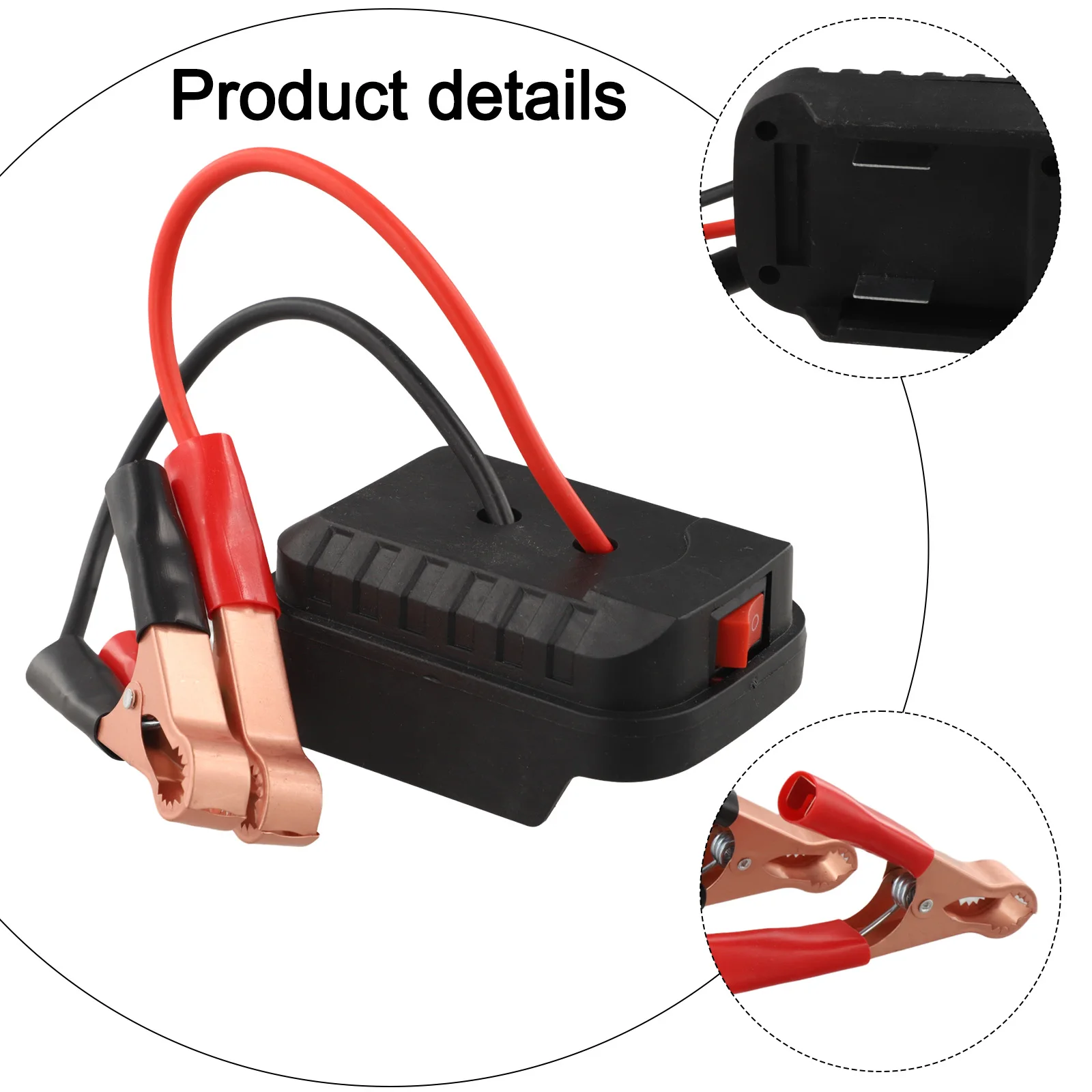 1 Pc A3/ 2106 Car Battery Jump Starter Jump Box Lithium Battery Converter Dual USB Ports For Vehicle Starting Car Jump Starter