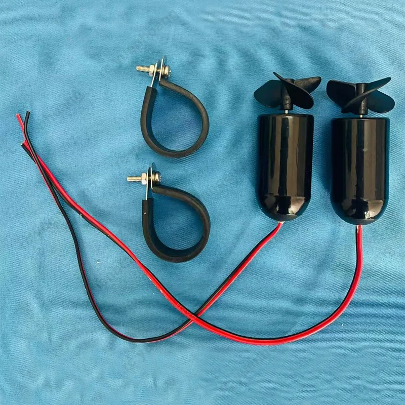 1쌍 RC 미끼/견인선 개조 3-12V 수중 모터 고정 브래킷 방수 ROV 추진기 고속 DIY 잠수정 로봇용