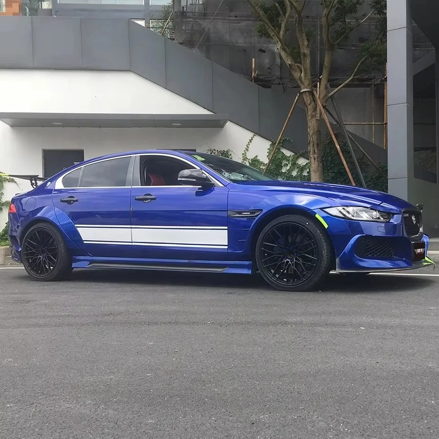 For XE XEL 2015-2019 Car Fenders FRP Material Front Rear Wheel Eyebrow Wide Body Kit Flares for Enhanced Performance Styl 3