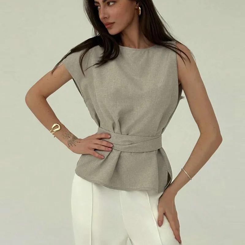 

Ele Svel полиэстер irt с капюшоном и застежкой на талии, лето 2021, женская модная ткань, китайское производство