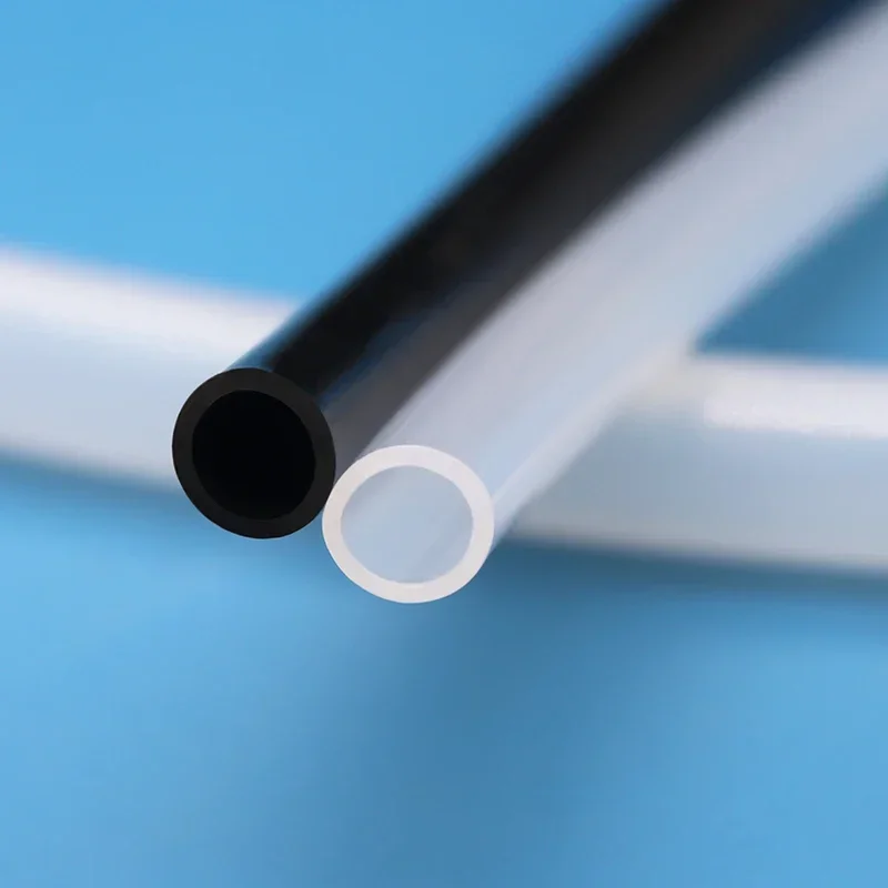 High Pressure PA6 Nylon Tube Diameter 2.5 4 6 8 9 10 12 mm Pneumatic Air Compressor Smooth Rigid Polyamide Oil Pipe Clear Black