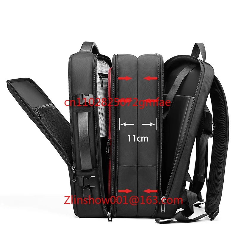 New Multifunction Large Capacity Usb Raincoat Backpack Business Travel Laptop Backpack Bag Men