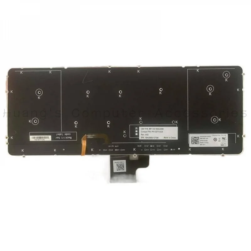 SS+Arabic AR Layout Backlit Keyboard DP/N 02V354 2V354 PK130YI2A29 V143725AK1 For Dell XPS 15 9530 Precision M3800 P31F Laptop