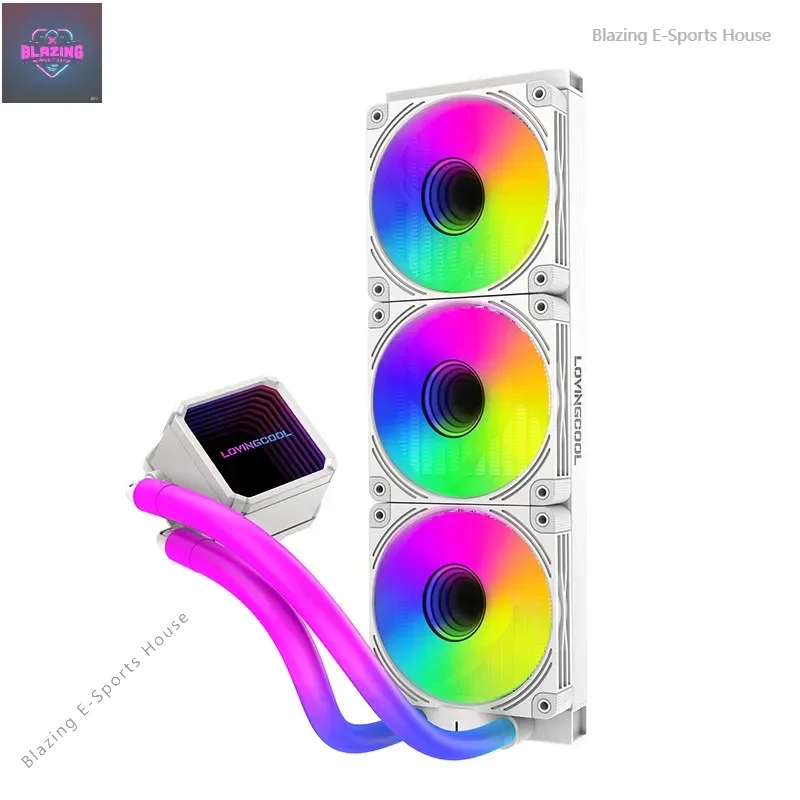 

Вентилятор Leili Cool Chassis Индивидуальный компьютер 360 Радиатор водяного охлаждения 240 ЦП Контроль температуры Радиатор ARGBcpu