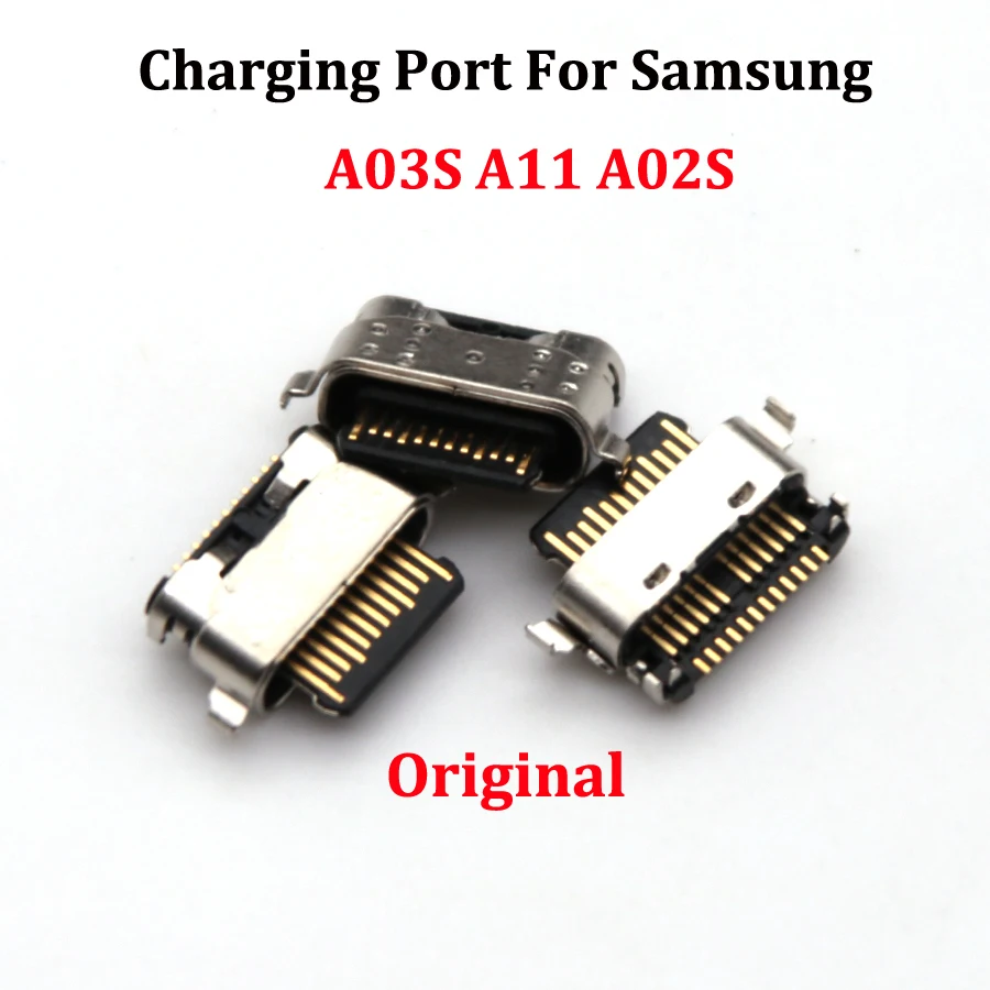 10 piezas, conector de carga USB original para Samsung A05 A15 A25 A35 A55 A13 A04 A04S A14 A23 A33 A24 A34 A54 A53, enchufe de carga 2