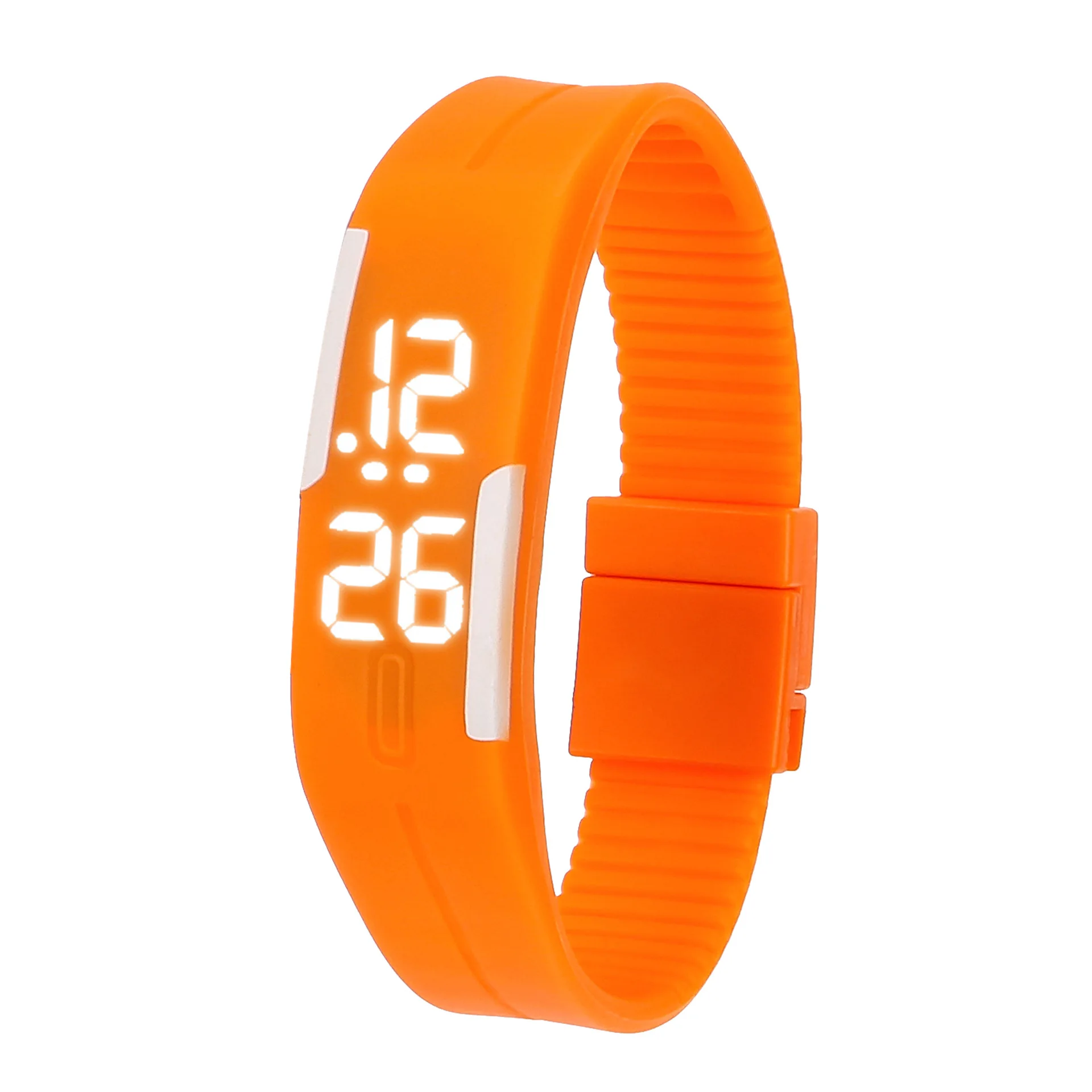 Sport-Digitaluhren für Kinder Damen-Armbanduhren mit Silikonarmband LED-Anzeige Kinderuhr Mädchen Jungen Armbanduhr Herrenuhr Reloj De Hombre