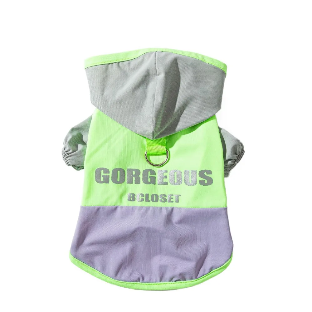 

Fashion Two Legs Dog Sun Protective Clothing Cool Feeling Colorblocked Dog Pajamas Comfortable Breathable Dog Clothes Kitten