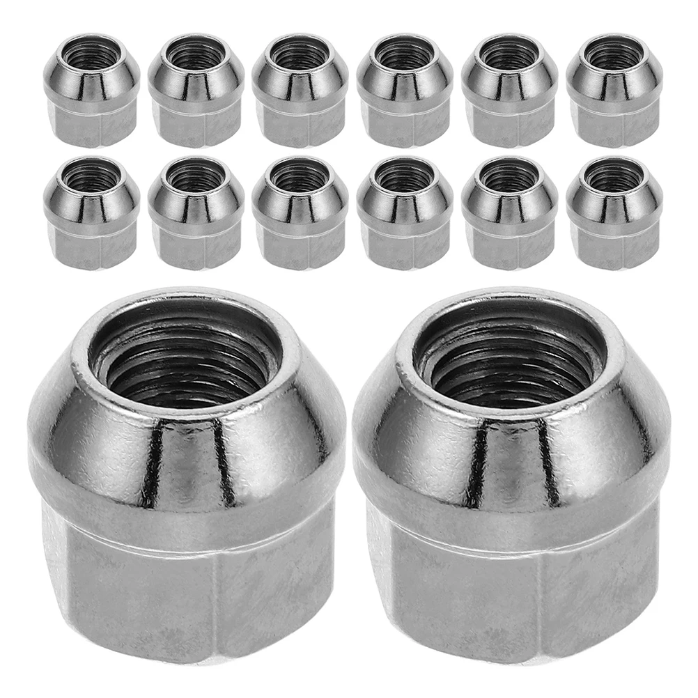 

20 PCS Car Flange Nut Modification Hub Golf Cart Lug Nuts Ezgo Steel Automobile Wheel Replacement Sockets