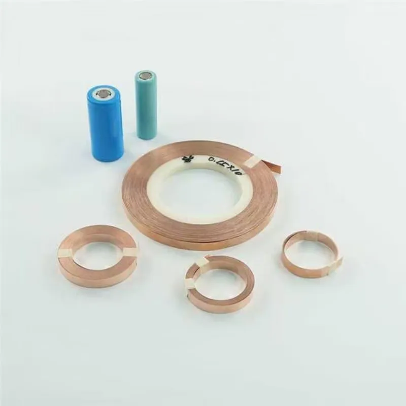 5M/Roll  99.9% T2 Copper Strip Strap For Energy Storage Spot Welder 18650 21700 Lithium Battery Connection Copper Strip Welding