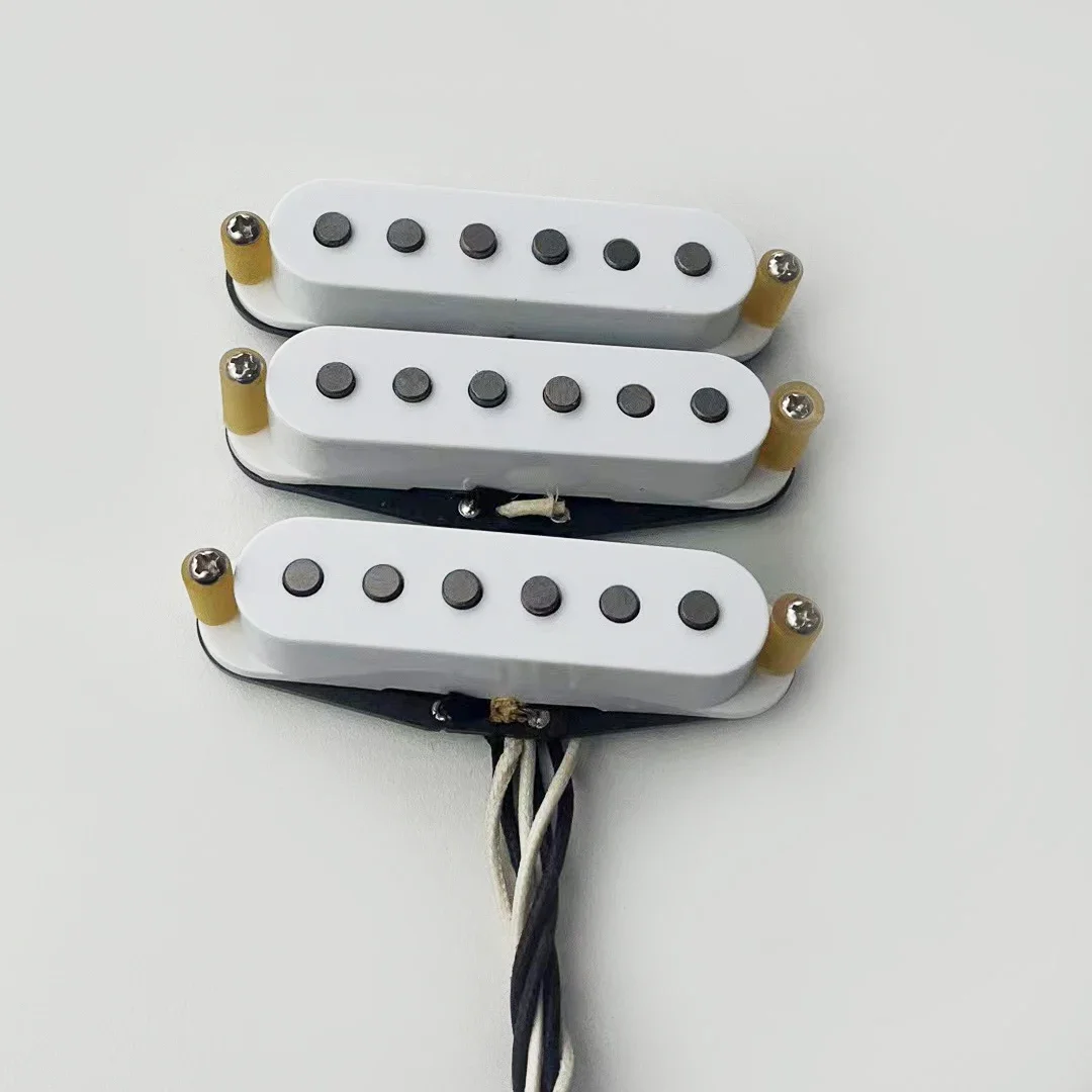 

69 style interleaved 1 set of 3 guitar single coil pickups