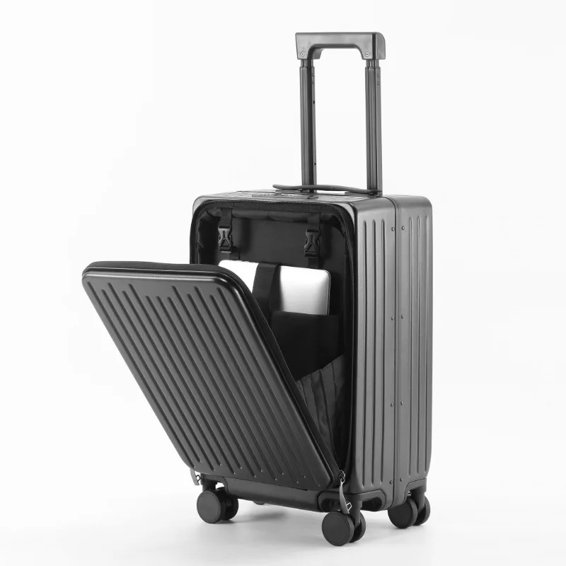 

Front opening business suitcase, boarding trolley case
