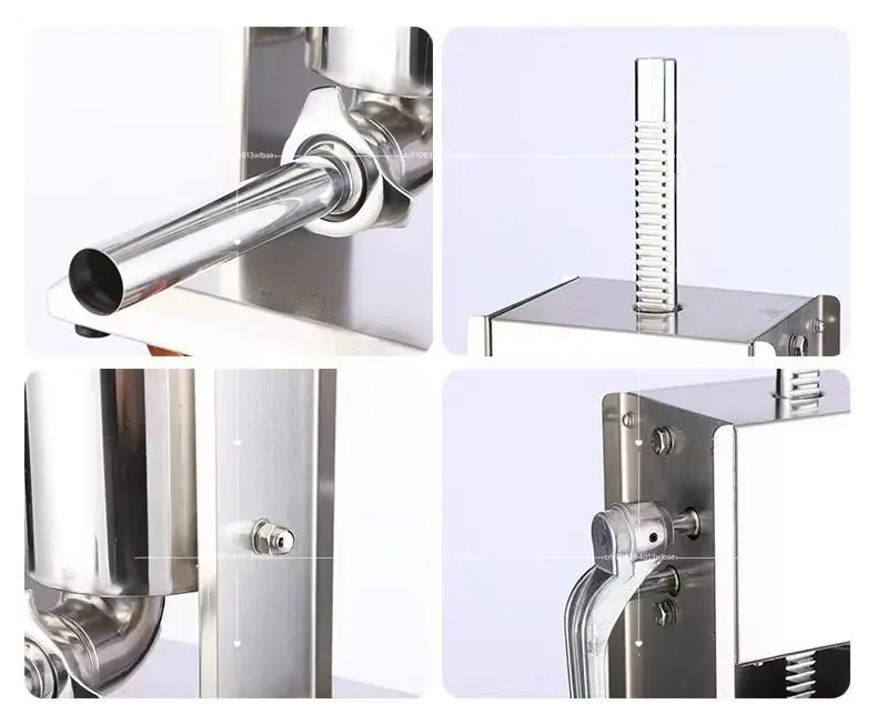 New Foot-operated Stainless Steel Commercial Enema Machine Electric Sausage Filling Machine Canteen Sausage Filling Machine