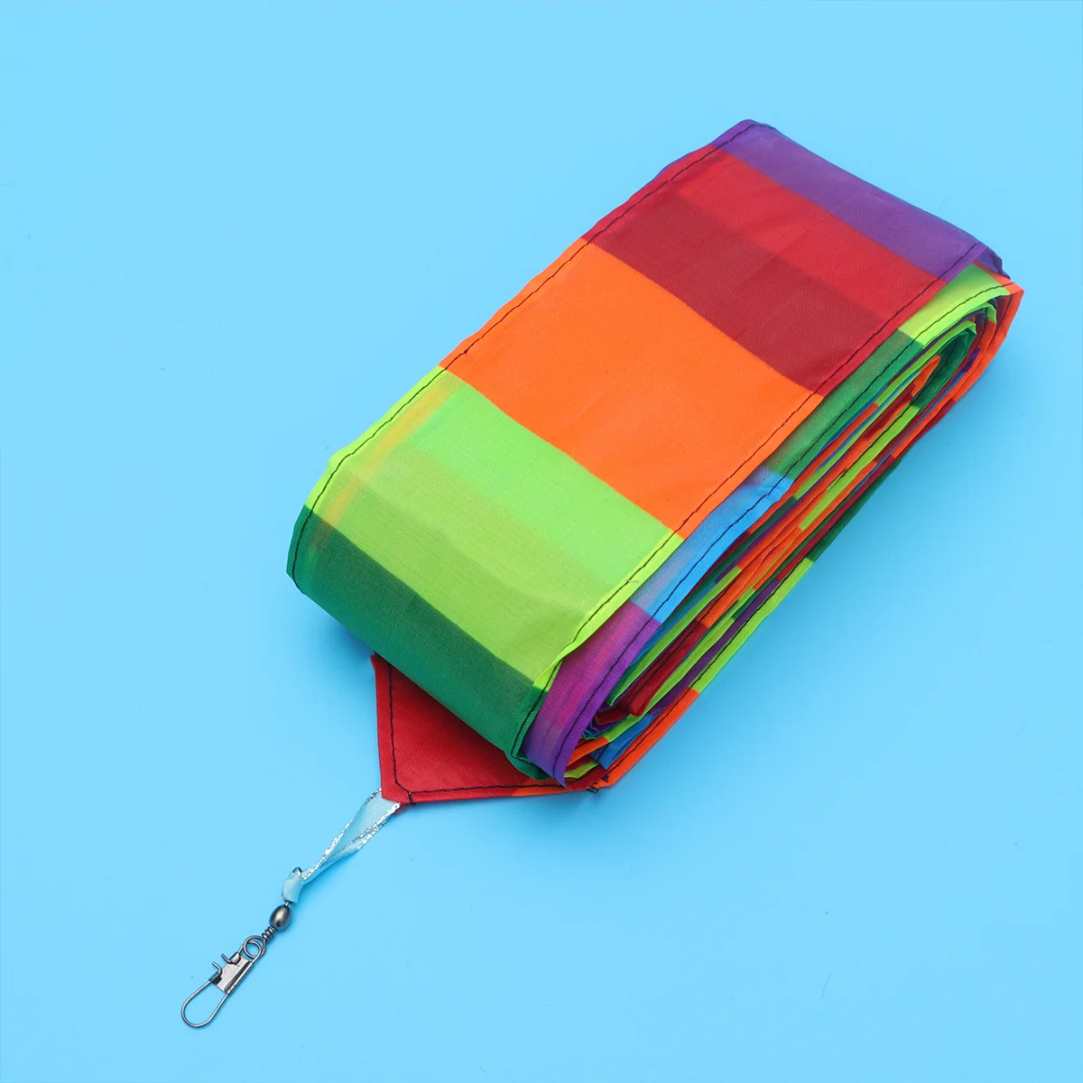 

2Pcs 10M Rainbow Kite Tail Colorful Streamer for Outdoor Kite Flying Floating Turning Tails Accessories Stunt Trick Kites