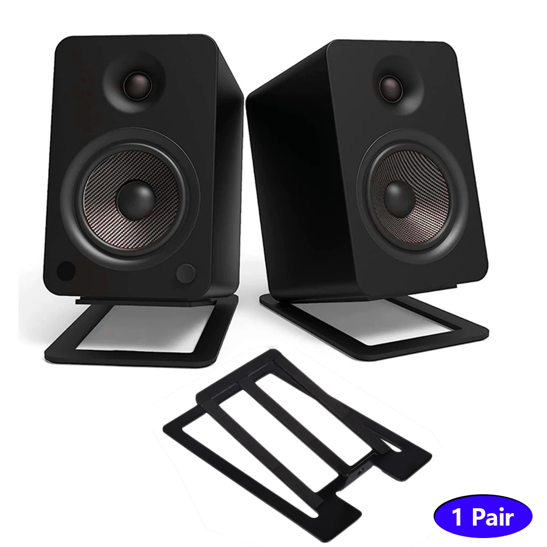 

Desktop Speaker Stand Enhance Spatial Sound Effects and Shock Absorption, For Tabletop Audio Support Or Computer Speaker Bracket