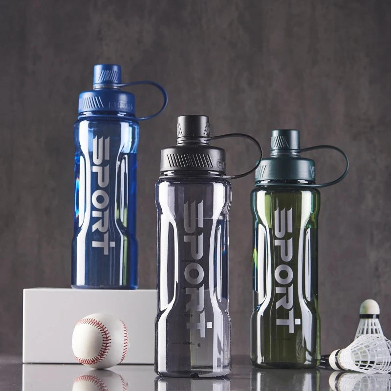 1L/1.35L/2L Sports Water Bottle Large Capacity Plastic Cup Leak-proof For Home Outdoor Sports