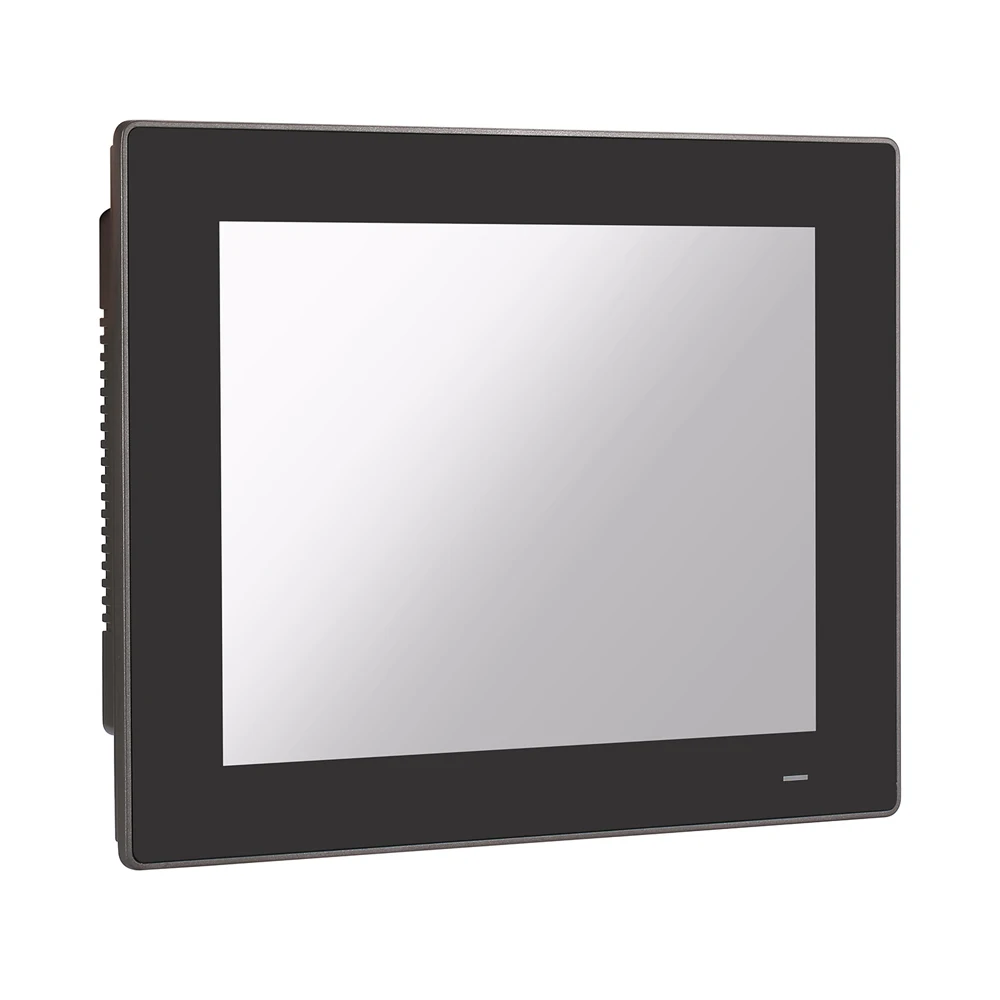 O painel frontal industrial de HUNSN, IP65 todo em um PC, APW19, Intel I5 J1900,10 aponta o tela táctil capacitivo, 3COM, 12,1”