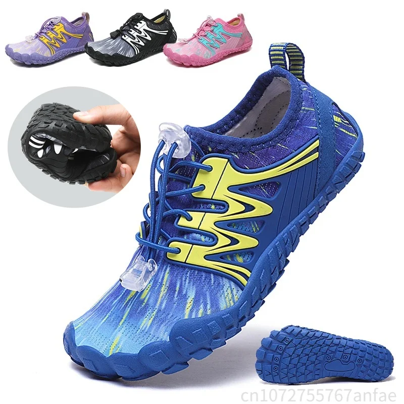 

Kids Summer Water Shoes Boy Girl Vacation Beach Swim Shoes Student Quick Drying Water Sports Shoes Indoor Fitness Shoe 26-38#