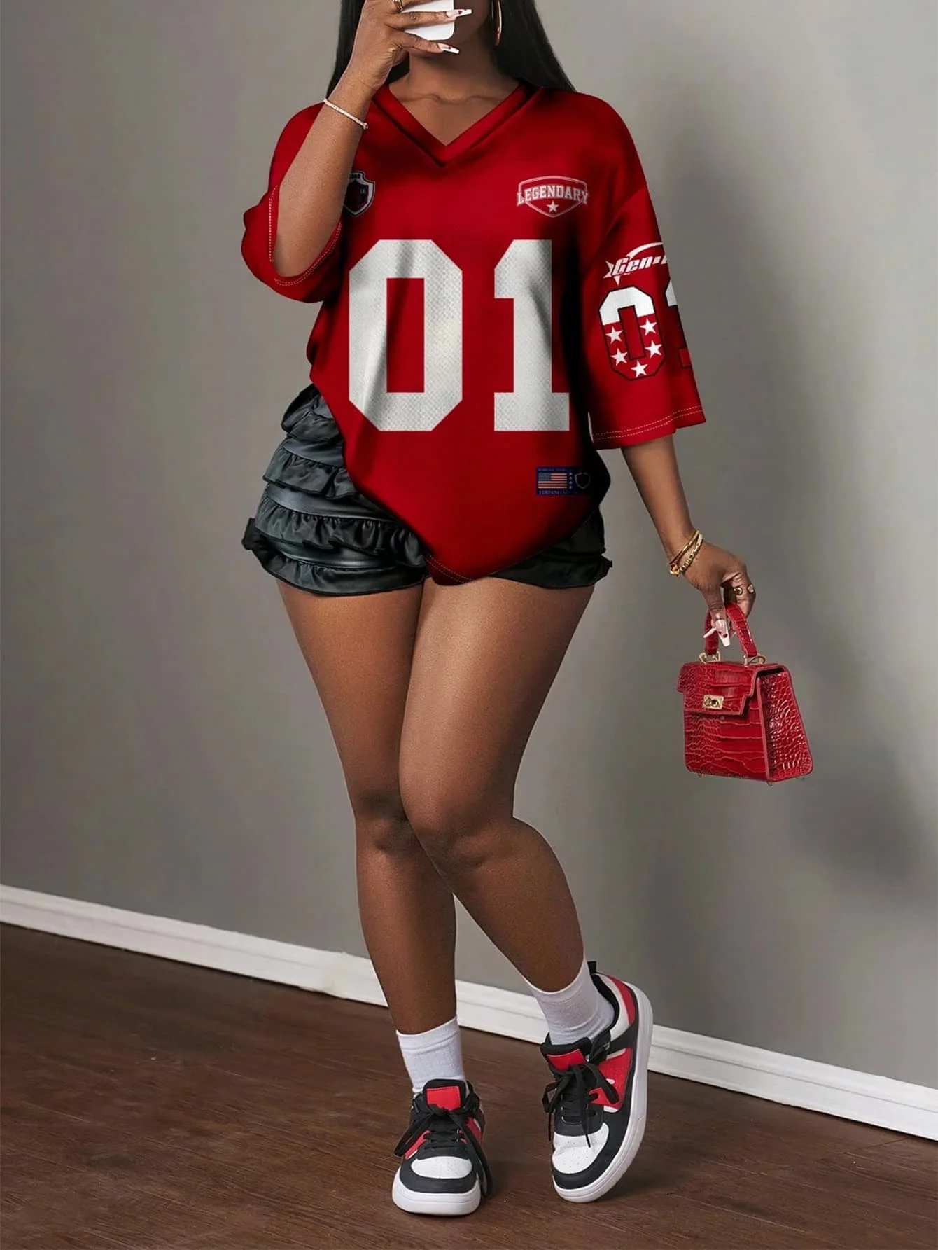 

Premium Y2K Athletic No. 1 T Shirt Women Luxury Quick Dry Technology Breathable Fabric Running Yoga Top Fashion Streetwear