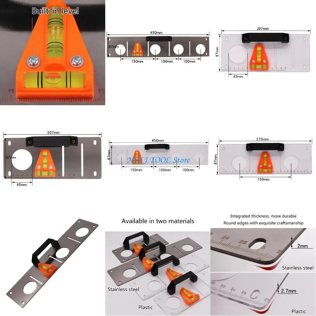 

L8RC Draw Line Scribing Tool Scriber Electrical Box Cutout Locator for Carpenter