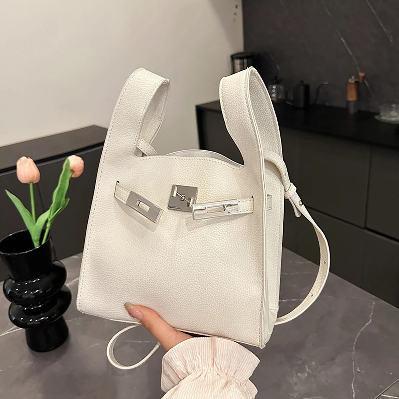 Luxusmarke Damen Leder-Einkaufstasche – Designer-Umhängetasche, Schulterhandtasche, elegante Damen-Geldbörse im klassischen Stil