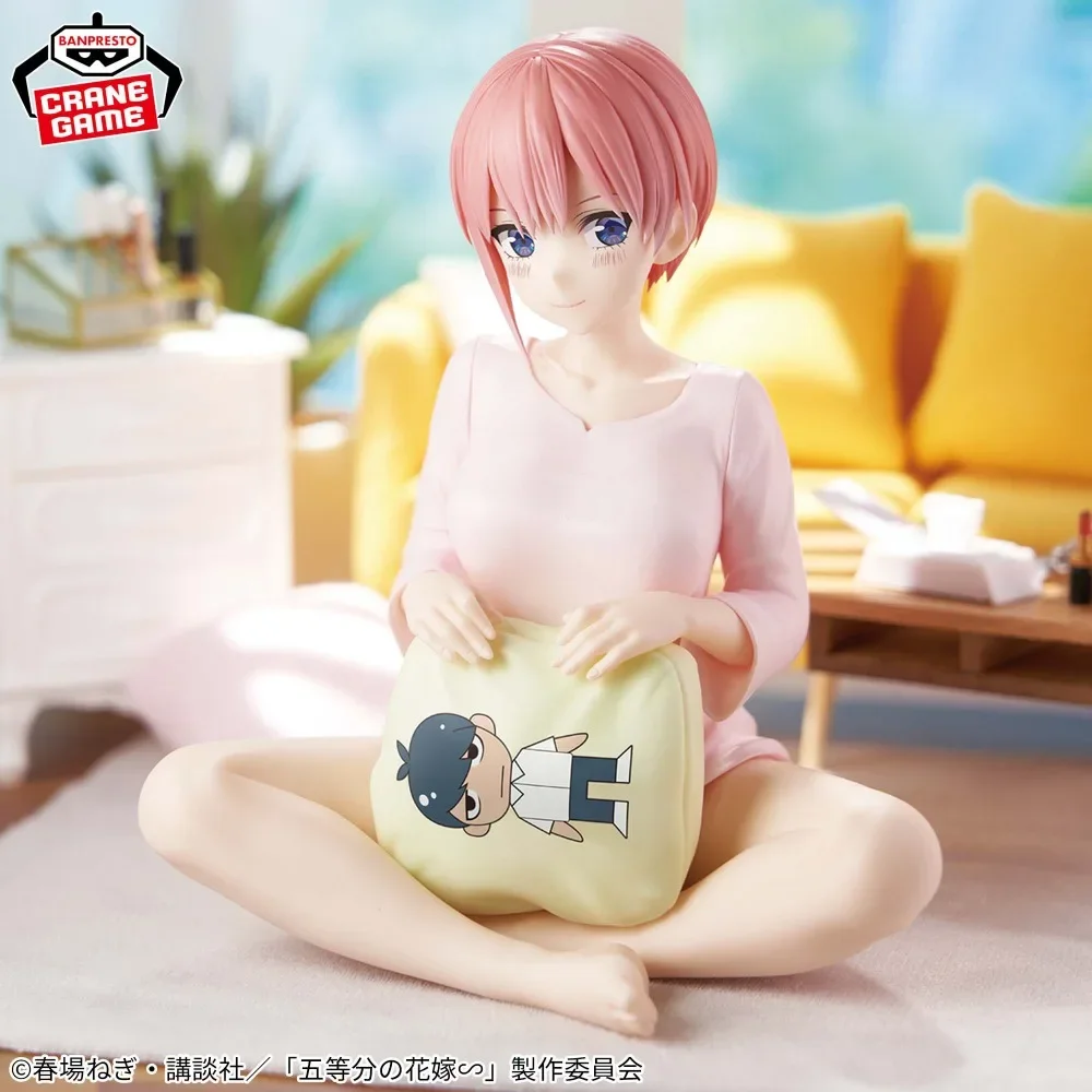 Banpresto The Quintessential Quintuplets Nakano Ichika Nino Miku Yotsuba Itsuki Relax Time PVC Anime Action Figures Model Toy