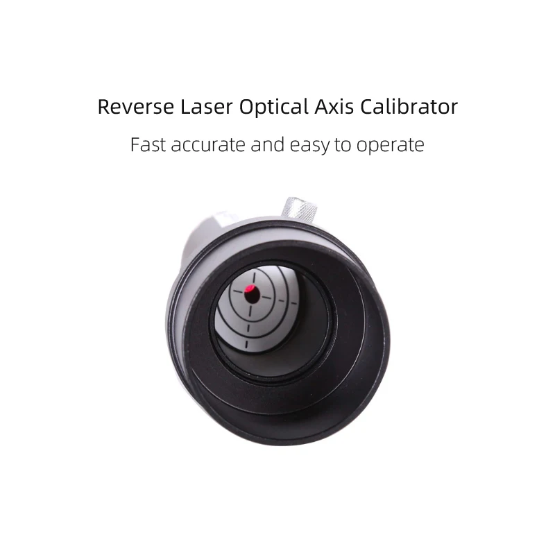 1.25IN Telescope Collimator 2INCH Adapter Reflector Telescope Newtonian SCA Laser Collimation 7 Brightness Level Astronomical