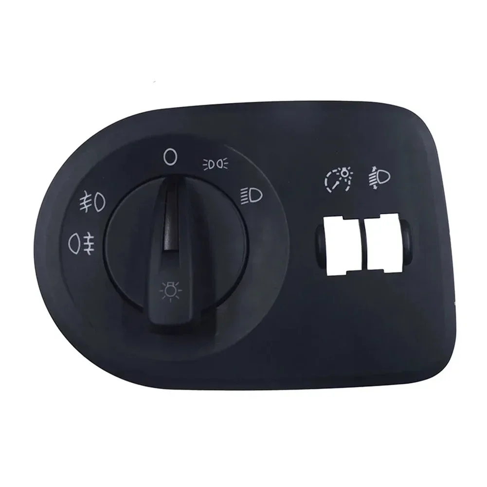 Dashboard Headlamp Headlight Switch Rotary Button Cover Panel For Seat For Ibiza 2009-2015 6J1941531AL Replacement