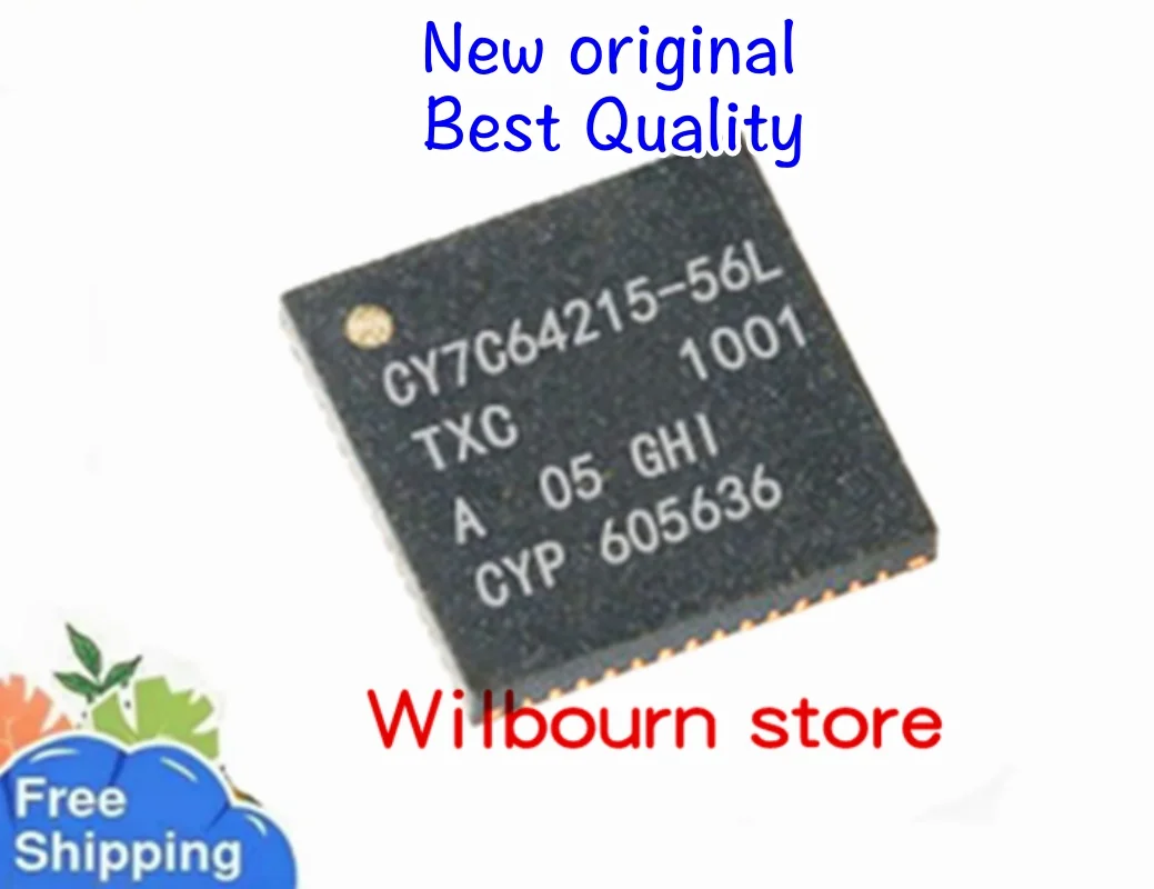 10pcs/lot CY7C64215-56LTXC CY7C64215-56L CY7C64215 QFN56 100% new original