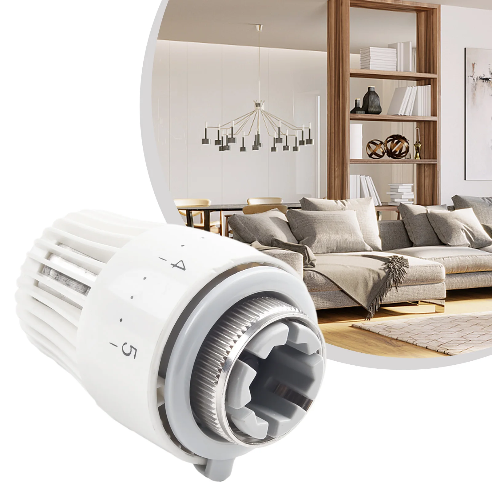 Keep Your Home Warm and Cozy with New M30x15 Thermostatic Radiator Valve Sensor Head Exact Temperature Control for Your Comfort