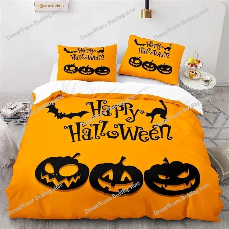 

Halloween Tree Horror Theme Gothic Spooky Bedding Set Boys Girls Twin Queen Size Duvet Cover Pillowcase Bed Kids Adult