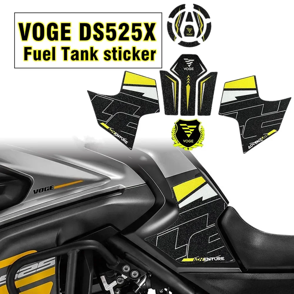 ..For VOGE DS525X Fuel Tank Sticker Pad Cover Protector 3M Stickers Adventure DSX525 525X DS525 X Motorcycle Accessories N