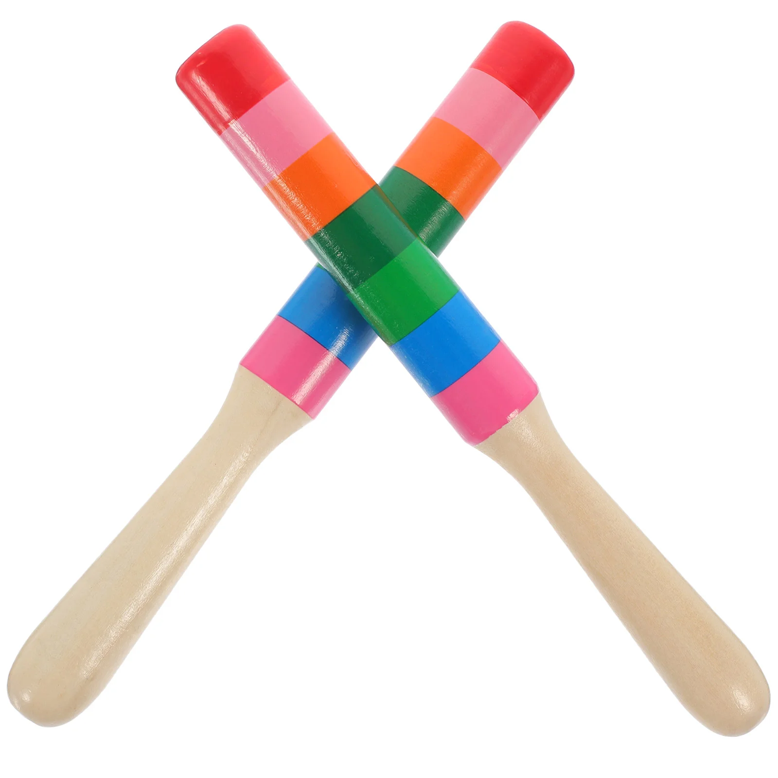 

Colorful Sound Stick Percussion Musical Sticks Wooden Rhythm Instrument Performance