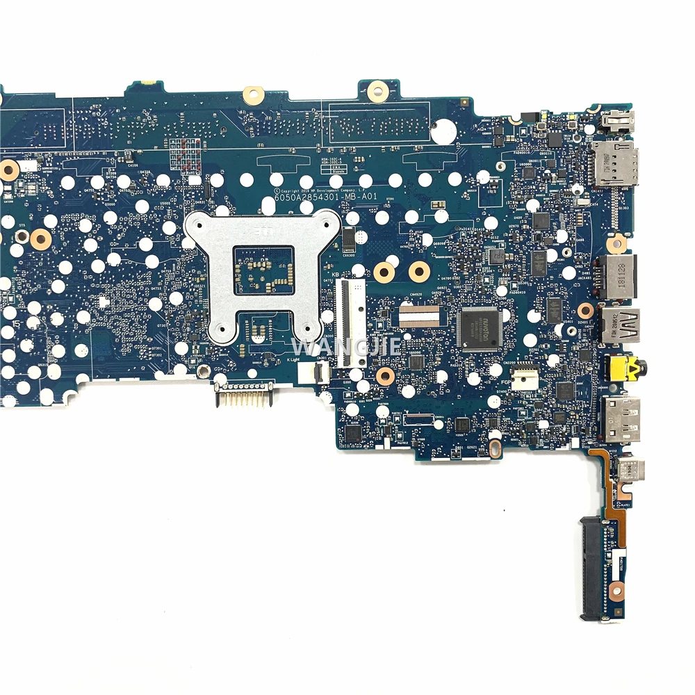 Imagem -06 - Placa-mãe Portátil para hp Elitebook 6050a2854301 840 850 g4 com Cpu I77500u 917504601 917504001 Mainboard 100 Testado