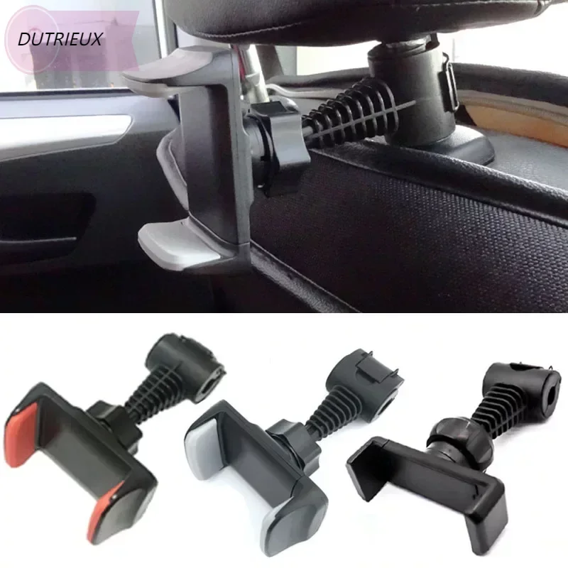 Car Back Seat Phone Holder 360 Degree Rotating Car/Truck Back Seat Headrest Phone Mount Holder For Smartphone GPS