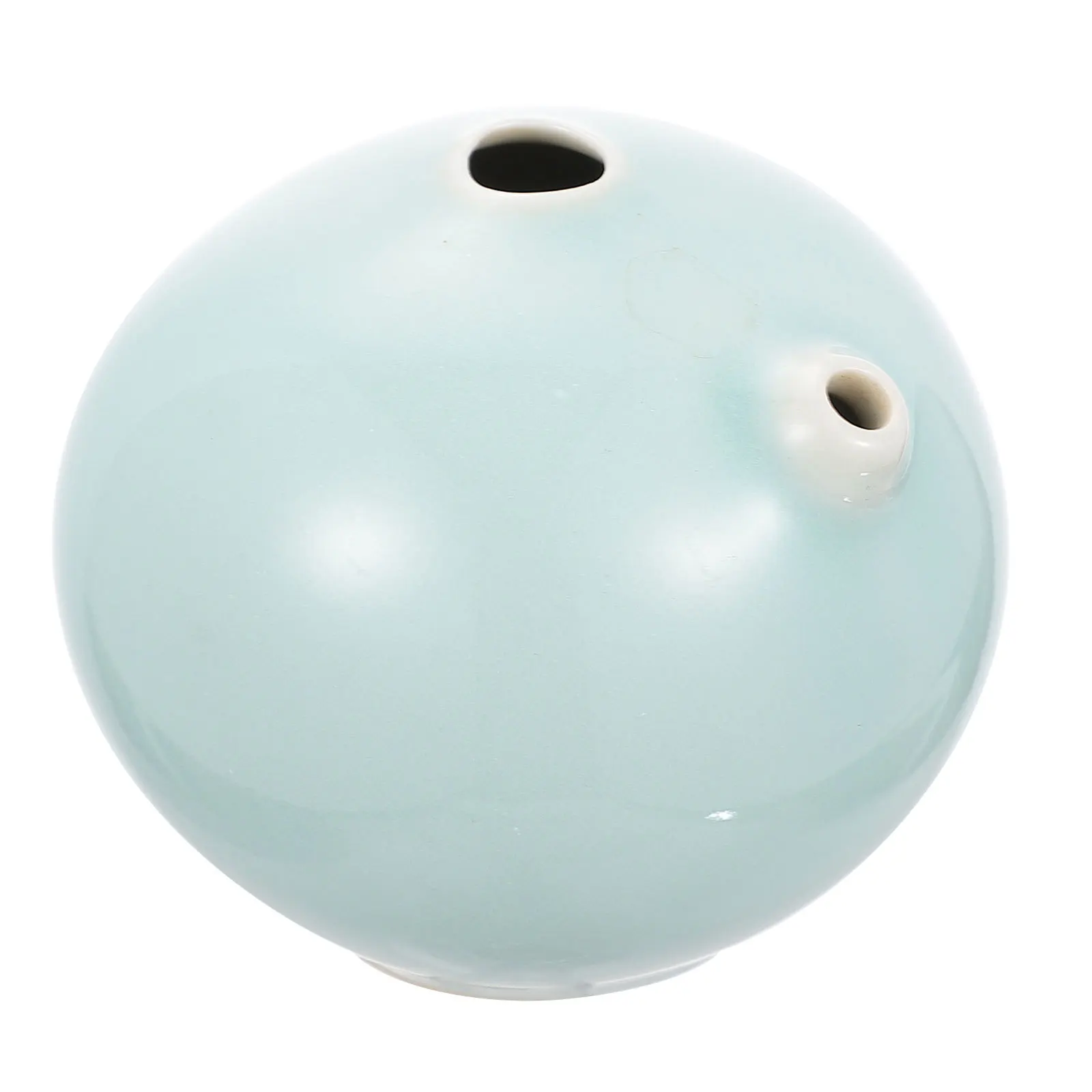 

1Pcs Chinese Calligraphy Water Dropper Ceramic Ink Droplet Smooth Round Inkwell Ink Grinding Accessory Painting Accessory