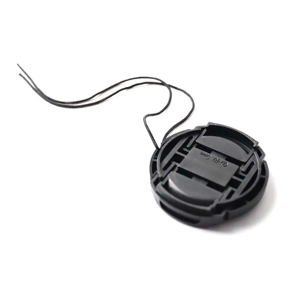 Universal Snap-on Camera Lens Cap Front Lens Cap Anti-lose Cord Camera Lens Cover Lens Cap Cover 67mm 72mm 77mm 82mm