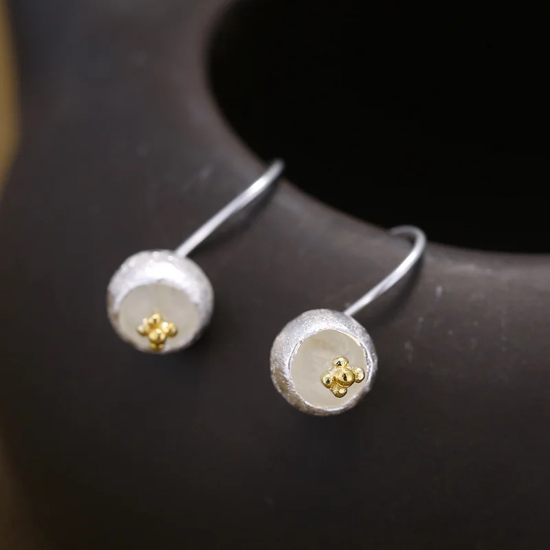 أقراط فواكه لطيفة من الفضة الإسترليني عيار 925، تصميم عصري وبسيط وفريد من نوعه، هدايا للفتيات، أقراط أنيقة للنساء #4