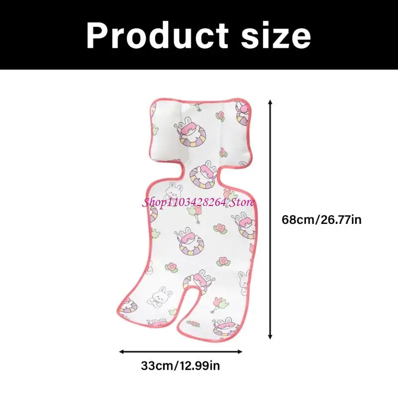 Baby Pram Cushion Toddlers Pushchair Liner Summer Cooling Pad