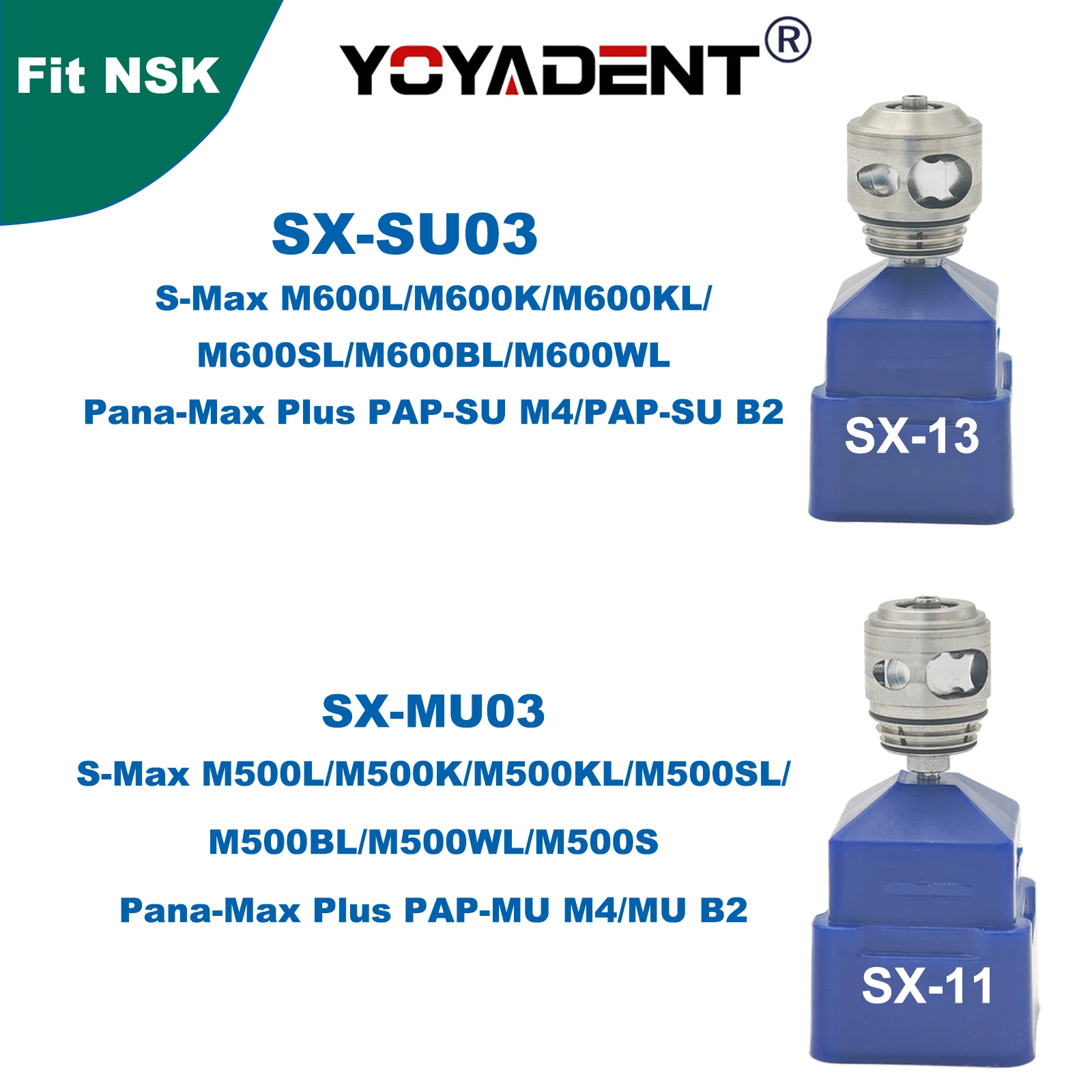 

Fit NSK S-Max M500L/M600L Pana-Max Plus PAP-MU/SU M4 B2 Dental Turbine Cartridge High Speed Handpiece Air Rotor