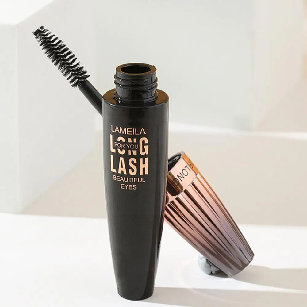 Mascara Waterproof Long Lasting Extension Eyelashes Mascara Eyelash Lengthening Curling Black Makeup Drop Cosmetic Shipping N2Z3