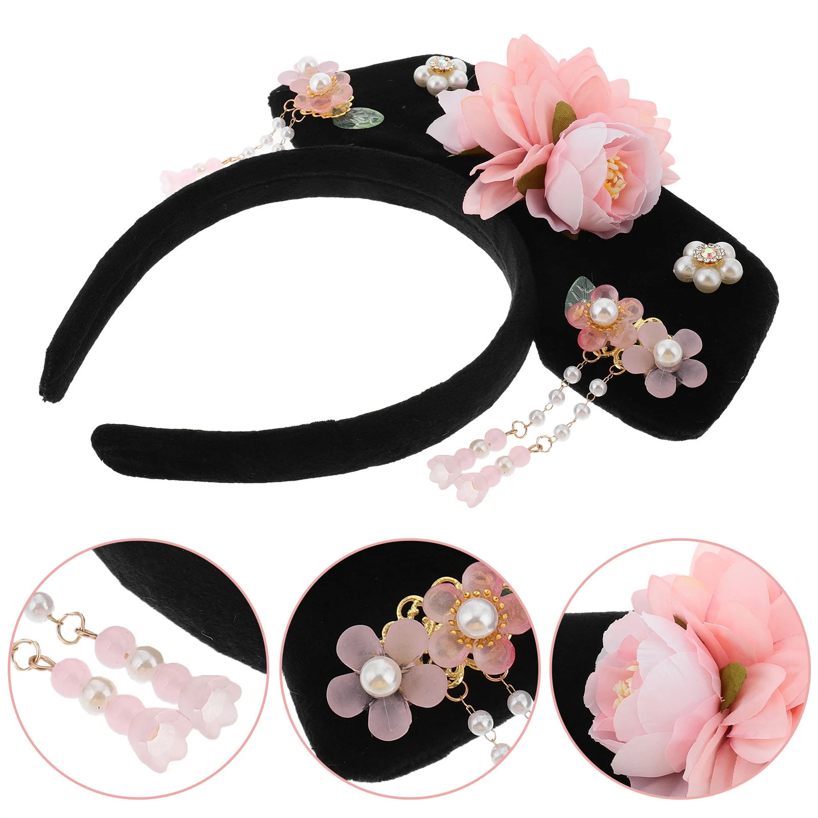 

Princess Hair Band Headband Crown for Bouquet Flag Travel Accessories
