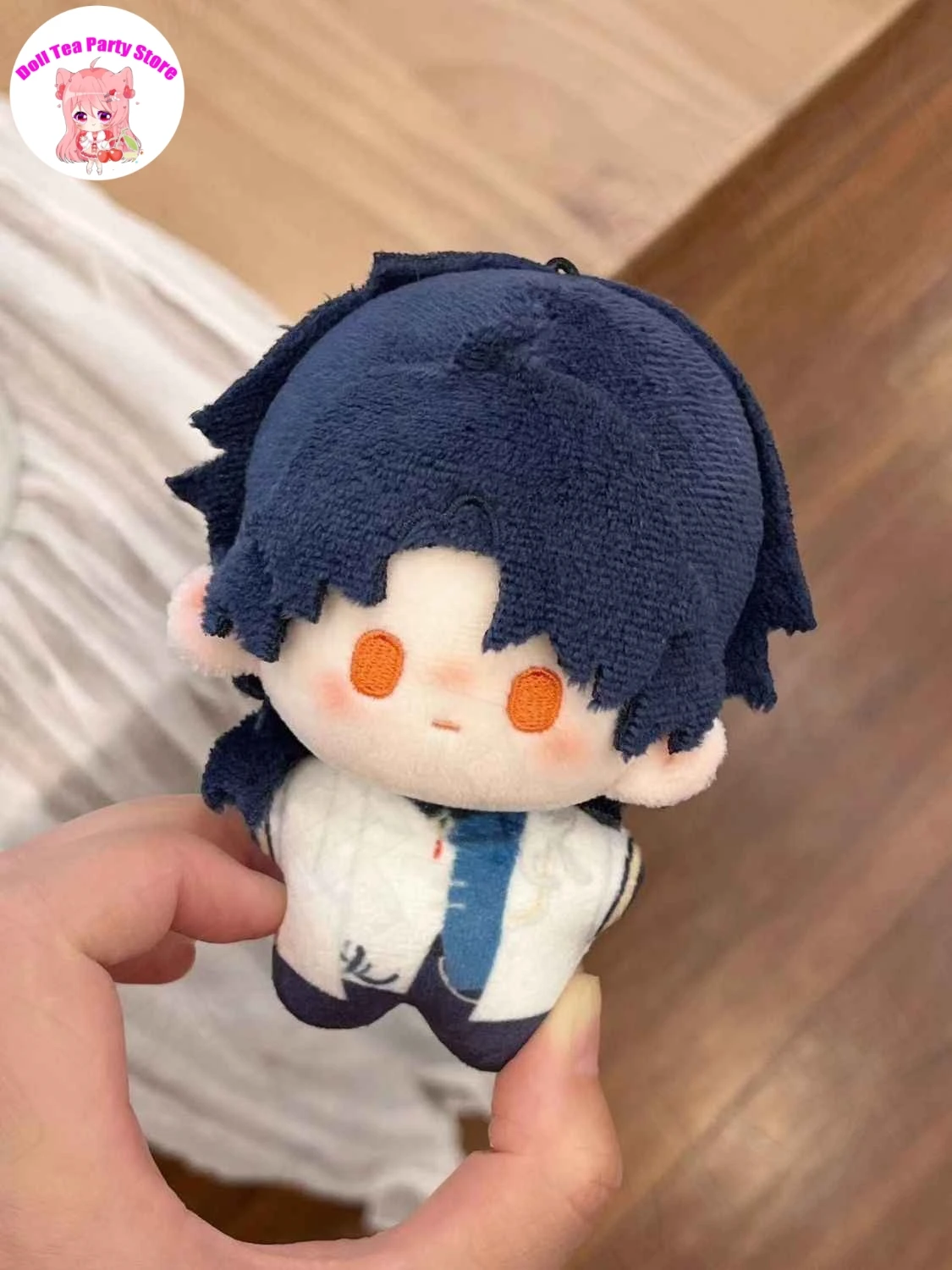 

Game Honkai：Star Rail Blade Attributes Plush Doll 10cm Print Mini Starfish Body Pendant Keychain Toy Figures Christmas Gifts