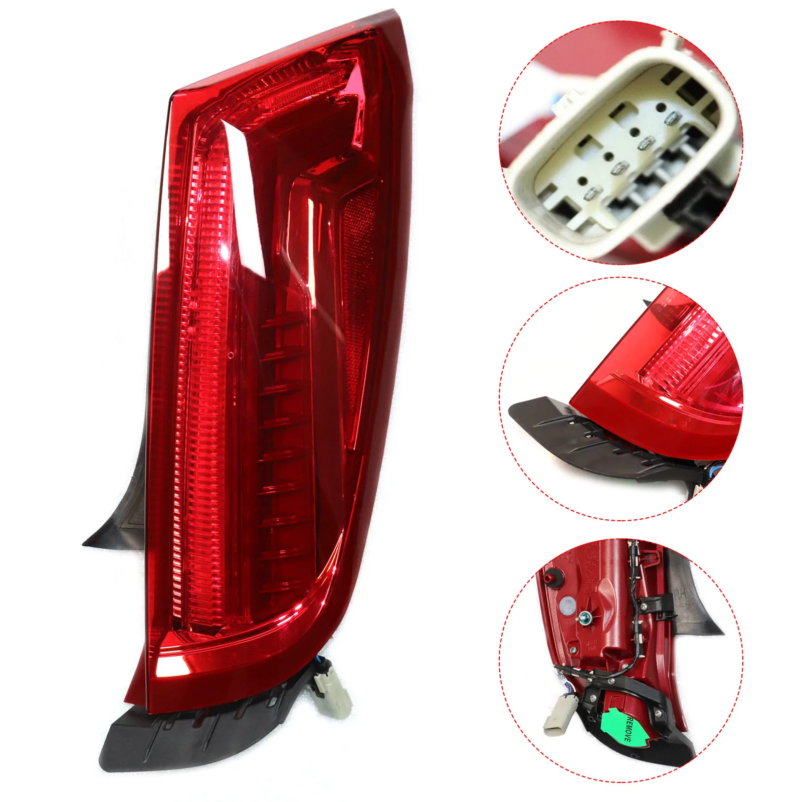 

Fits 2013-2017 Cadillac XTS LED Passenger Right Side Tail Light Brake Lamp