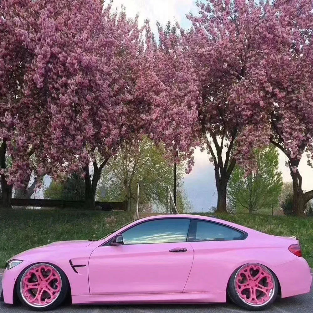 

1.52*18m （4.9ft*59ft）Matte Ceramic Bobby Pink car wrap vinyl sticker wrapping film