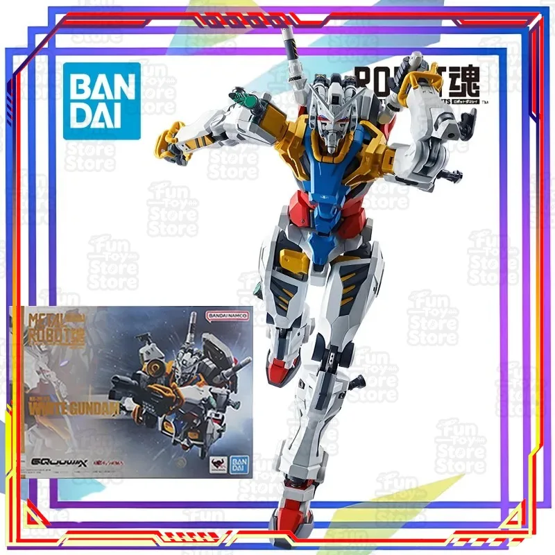

BANDAI Mobile Suit Gundam Beyond The Time White Gundam Action Figure Assembly Model Robot Toy Collectible