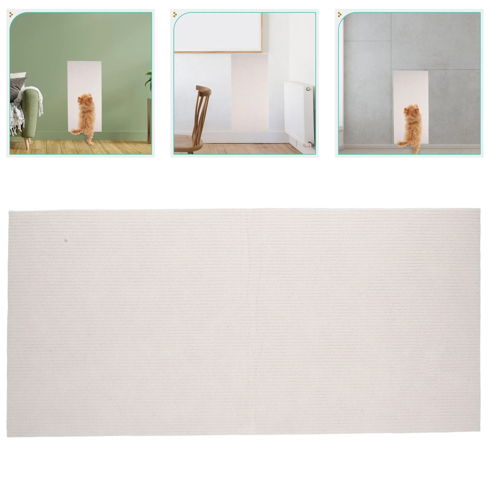 

5 Pcs Wall Sticker Cat Climbing Mat Rug Non Woven Blanket Adhesive Scratching Pad