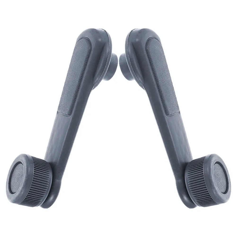 

2pcs Car Window Handle Winder Crank Riser Manual Glass Lift ABS Material Replacement For Vehicle Door Interior Parts