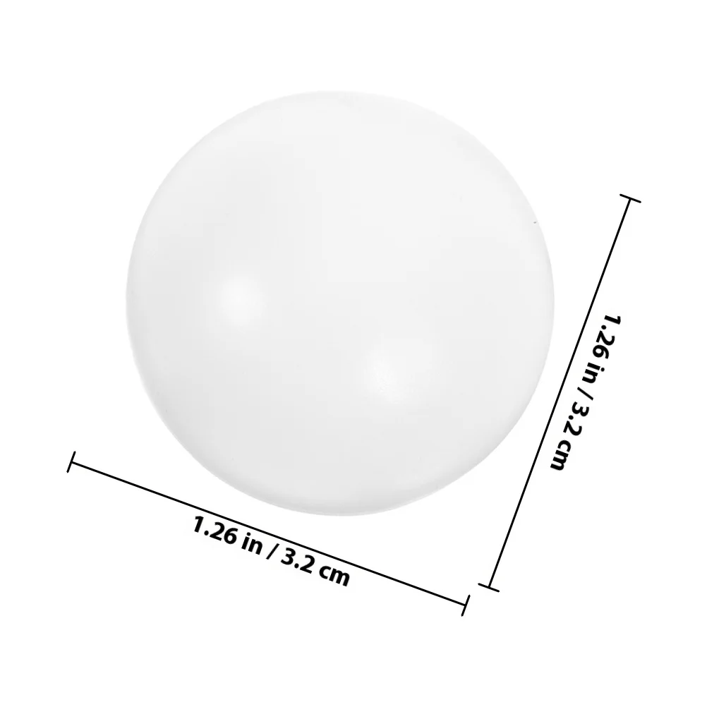 24 szt. Mini Gładkie Piłki do Futbolu 28mm Zamienne Piłki do Piłkarzyków Stołowych Wytrzymałe Akcesoria do Futbolu Stołowego