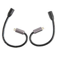 MMCX Female to 2 Pin 0.78mm Male Adapter Cable For 1964 UE3X UE18 W4R UM3X Es5 TFZ0 For KZ AS10 AS06 AS10 ZST ZS3 ZS4 ZS5 ZS6
